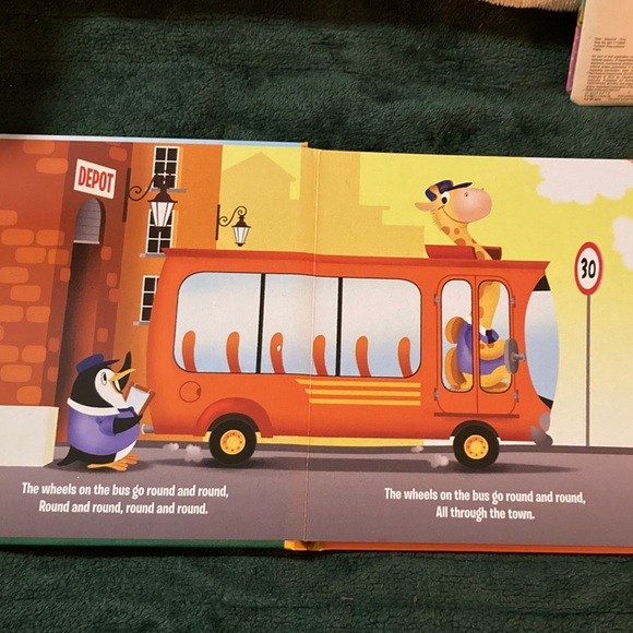 Children's Storybook Set with Blue, Yellow, and Pink Covers - Picture 5 of 6